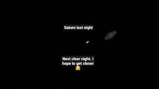 Saturn with a celestron 114eq