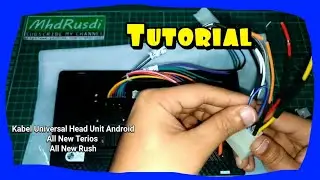 Jalur Kabel Head Unit Android Universal All New Terios Rush