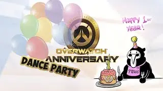 ☕ Overwatch Anniversary Dance Party || Ивент Годовщина и Танцы ☕