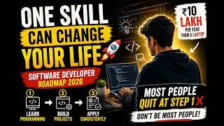 One Skill Can Change Your Life 🚀 | Complete Software Developer Roadmap 2026 
