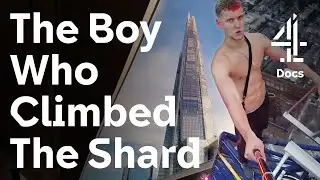 Extreme Athlete Climbs The Shard