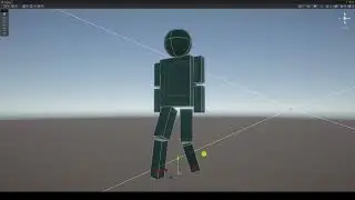Unity - Experimenting with Procedural Walk Animation (WIP) - PWP 01