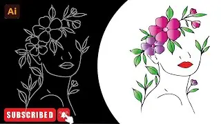 Coloring Line Art | Adobe Illustrator