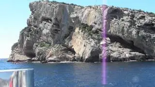 Isla de Benidorm - Barco visión Submarina