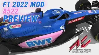 Sim Dream Development Assetto Corsa Grand Prix 2022 Mod A522 Showroom