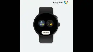 Wear Os: New Watch Faces & Tiles