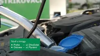 CNG a kapalina do ostřikovačů na jednom místě