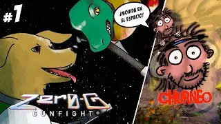 ¡DIVERSIÓN Y LOCURA EN EL ESPACIO CON GRAVEDAD CERO! :) | ZERO-G GUNFIGHT #1 | Gameplay Español