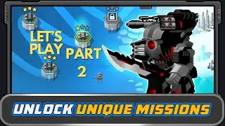 Defeating First Boss | Super Mechs Lets Play #2
