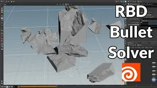 Intro to RBD Fractures and the Bullet Solver in Houdini