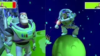 Базз Лайтер Против Базза Лайтера. История Игрушек 2(1999). С ХелзБарс.