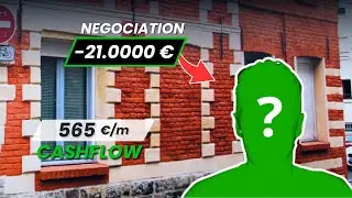 Investisseur mystère: 21 000€ de négociation et 565€/m de cashflow avec cet immeuble