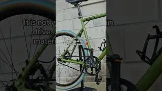 Just a water 💦 Dirty bike with carbon belt drive can be cleaned in seconds. #singlespeed