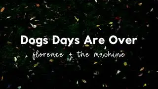 Dog Days Are Over - Florence + The Machine (Lyric Video) "Guardians of the Galaxy Vol. 3" Song