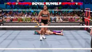 Ronda Rousey vs Asuka wwe full match