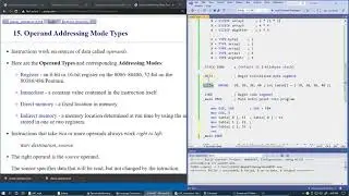 7.17 Addressing Modes: Register, Immediate, and Direct memory