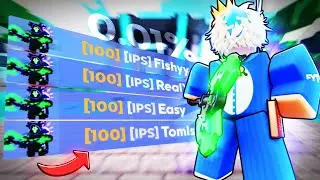 The WORLDS BEST Level 100 VOID REGENT Squad.. (Roblox BedWars)