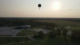 Conner Prairie balloon - sunset