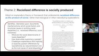 BRT General Assembly 2022 - Racially just research in urban studies and planning