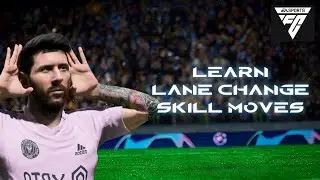 How to Learn Lane Change Skill Moves in EAFC 24 Mobile  (2024) | EA FC Tutorial
