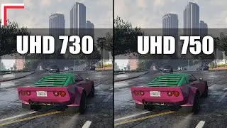 UHD 730 vs UHD 750 — Test in 8 Games [Gaming Without Graphics Card]