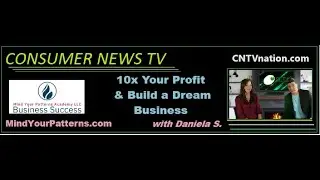 Mind Your Patterns Academy- Daniela S. on CNTV ©2024