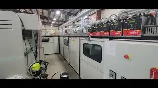 Cefla + Sunspot by CNC Automation Return Line with UV Small Footprint