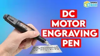 Make Your DC MOTOR ENGRAVING PEN | Sparkle Box | DIY | Experimental Science Videos