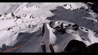 Extrem Freeride BimboShow FWT Courmayeur Chamonix avec Mickael Bimboes