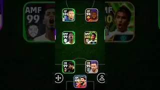 Trivela Squad | 4-4-2 Formation | efootball 2024 mobile 