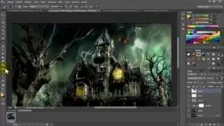 Crear un Wallpaper para Halloween en phtoshop