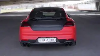 PORSCHE PANAMERA GTS  |  EXHAUST SOUND | ACCELERATION!