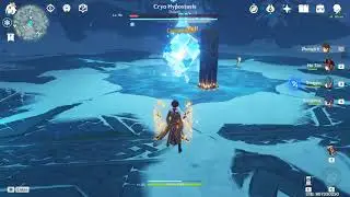 Genshin Impact - Guide How to Destroy Cryo Hypostasis Shield