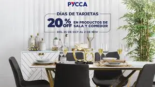 Pycca Días | Tarjetas - 20%OFF Sala y Comedor