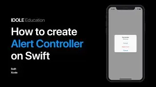 Знакомство с UIAlertController. Создание Alert.