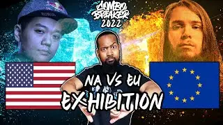 Combo Breaker 2022 NA vs EU 10v10 Exhibition REACTION!