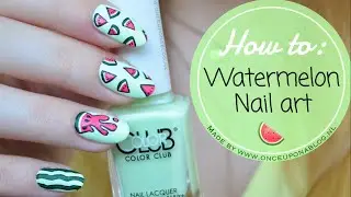 Watermelon Nail Art Tutorial