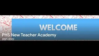 New Teacher Academy Google Classroom Tour 21 22