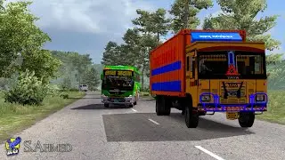 Bangladesh Road || কক্সবাজার ট্যুর - Lal Sobuj_Driving | Euro Truck Simulator 2