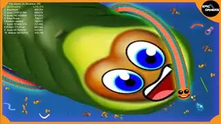 🐍WormsZone.io 1,465,460 + Score Top 001 | Epic WormsZone.io Best Magic Gameplay | EPIC GAMERS 😱