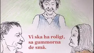 Tre små gummor (med text) | Traditionell midsommarvisa