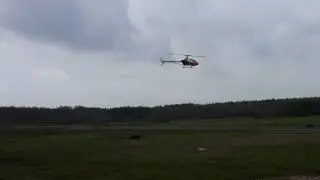 Morningflight with trex 500