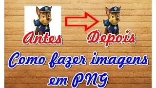 Como Remover Fundo Branco - Deixar Imagem em 