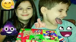 Bean Boozled челлендж / Макса вырвало от конфеты тухлое яйцо/Супер приз сладкая какашка
