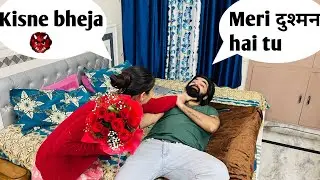 💕Girlfriend😍 ne fasa diya || Prank gone wrong😭 || love letter prank on wife 