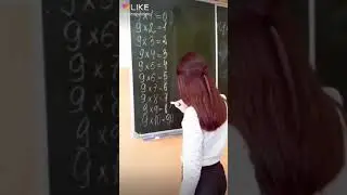 Лайфхак для тех кто не может выучить таблицу умножения!!!