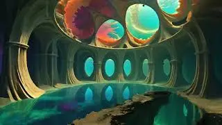 Submerged  Fractals 3