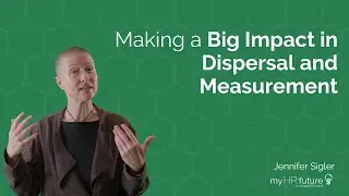 MAKING A BIG IMPACT INDISPERSAL AND MEASUREMENT