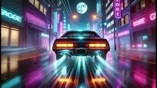 Endless Night Drive ( synthwave vocal music )
