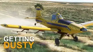 Crop Dusting | Microsoft Flight Simulator